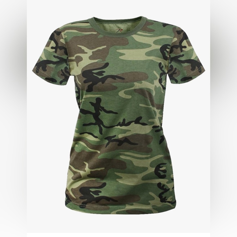 Rothco Women’s Camo T-Shirt Short Sleeve, Size L